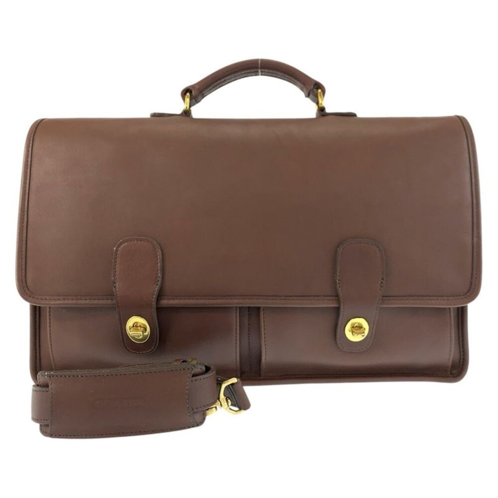 COACH Leather Briefcase